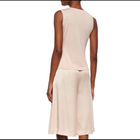 Magaschoni Top Silk Cashmere Sleeveless Medium - Picture 2 of 8
